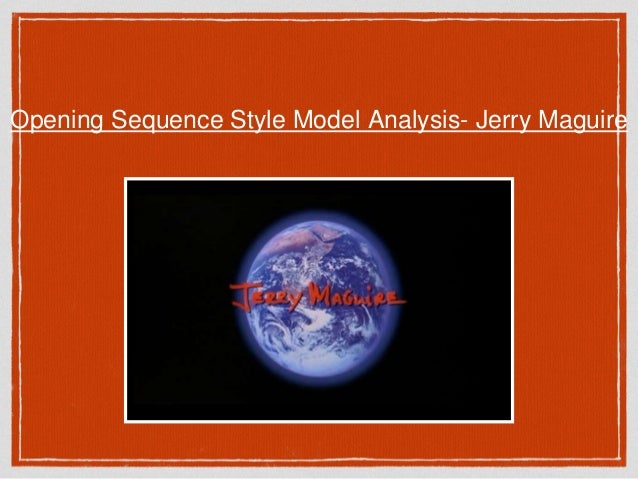 Analsis of jerry maguire jerry maguire show me the money